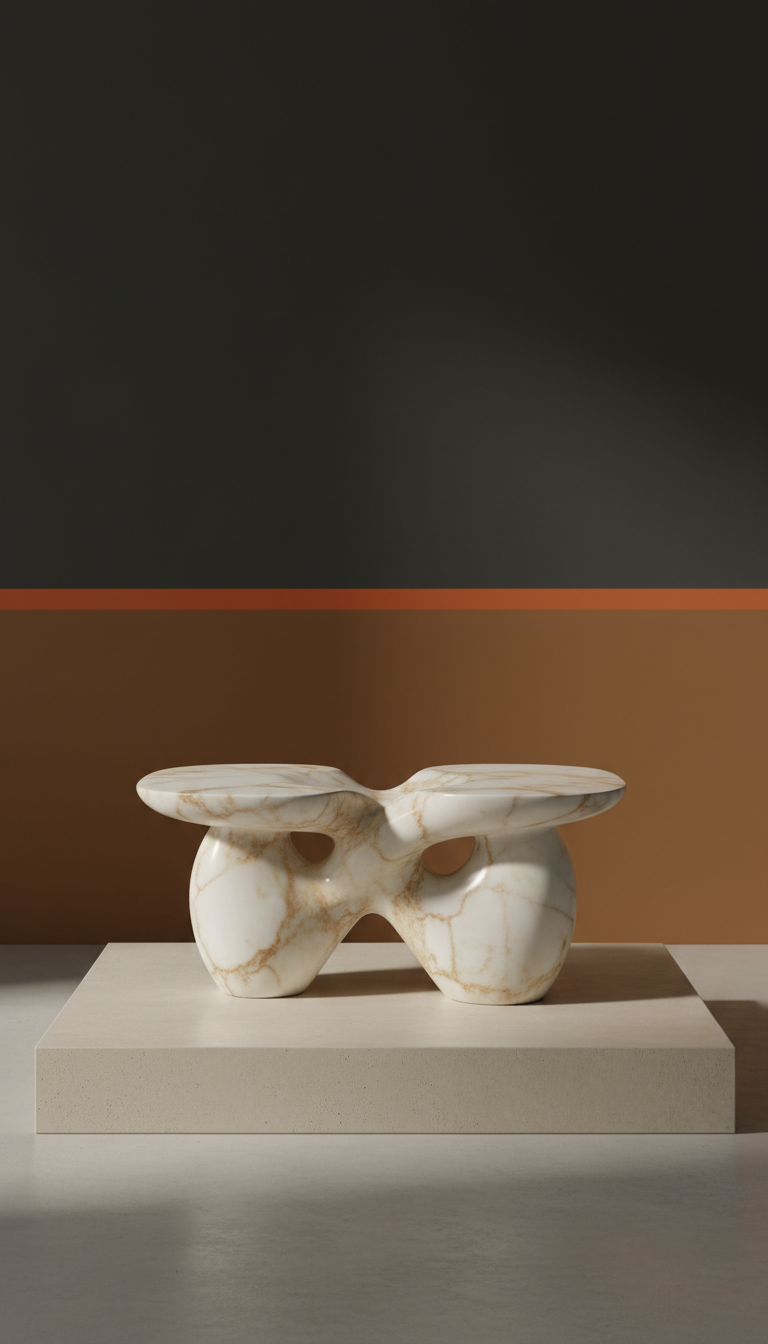 Marble Slab Coffee Table